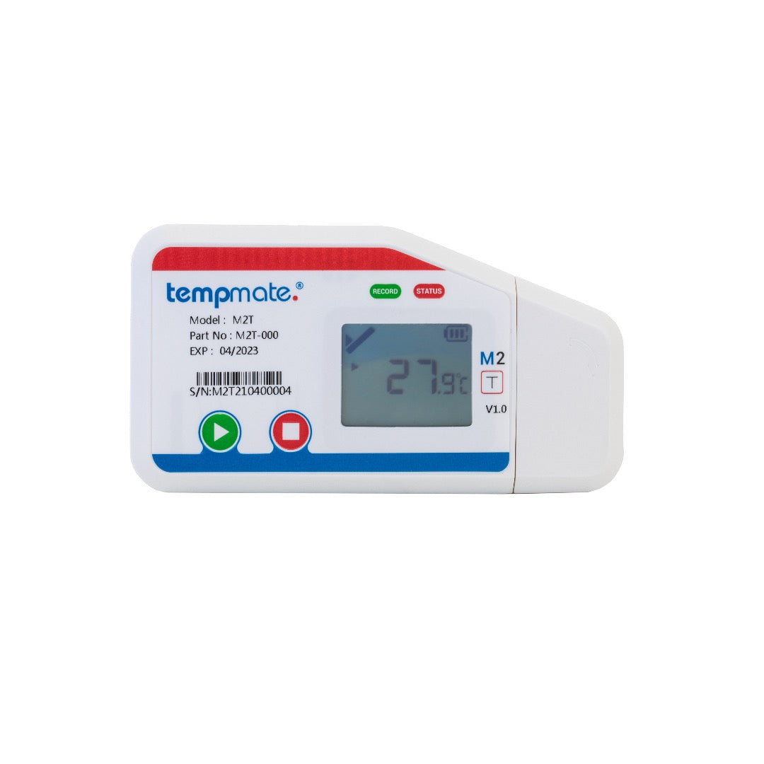 Tempmate Single Use Datalogger M2T